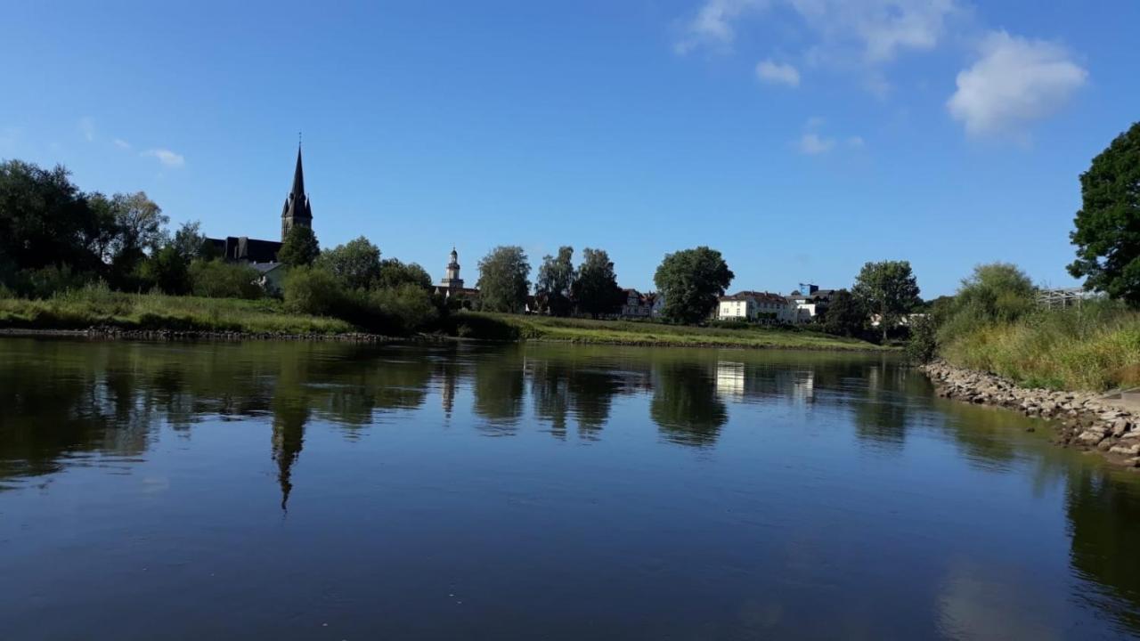 Ferienwohnung Waldruhe Hessisch Oldendorf Eksteriør bilde